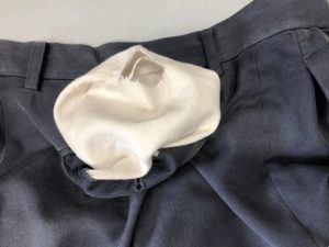 ズボンのポケット内袋のヤブレ穴 リペア補修 修理のお勧め店紹介 リペアクリーニングドットコム